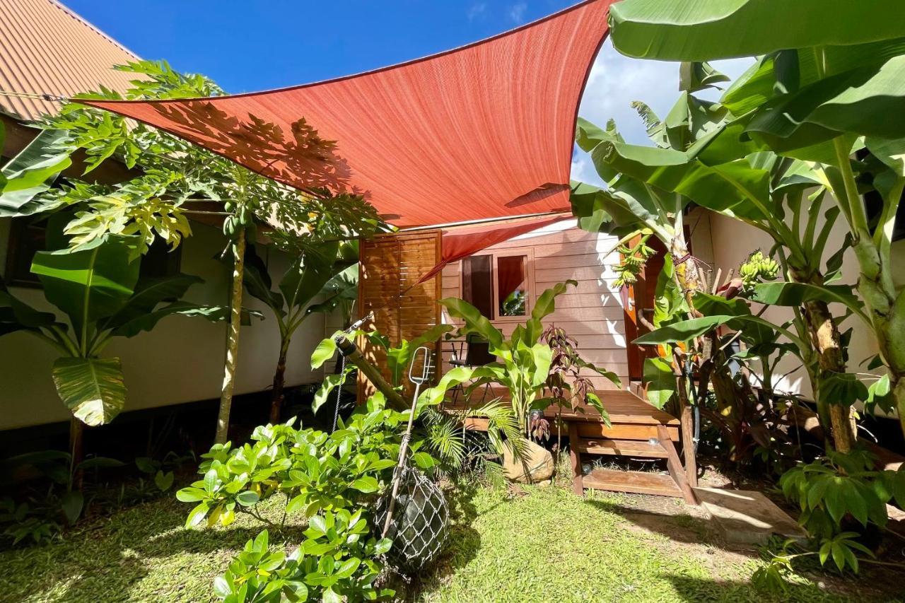 דירות Haapiti Auti Studio Direct Access To The Beach On Moorea With Ac -Wifi - Netflix מראה חיצוני תמונה