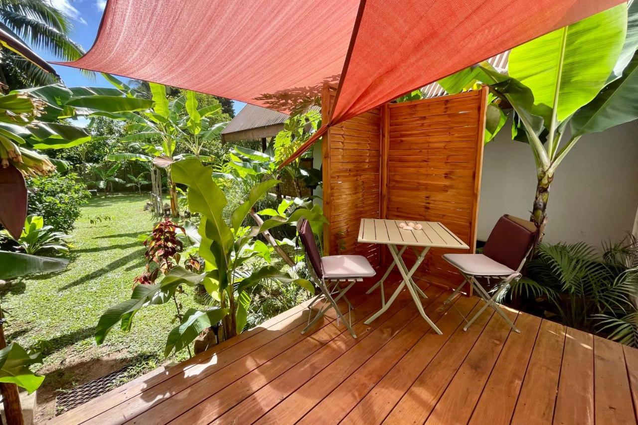דירות Haapiti Auti Studio Direct Access To The Beach On Moorea With Ac -Wifi - Netflix מראה חיצוני תמונה